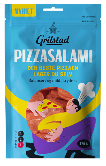 Grilstad Pizzasalami 120g