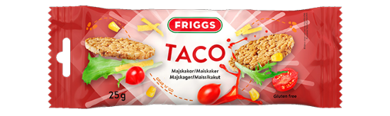 Friggs Maiskake Taco 25g