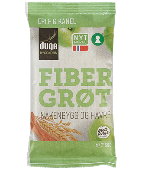 Fibergrøt Eple&Kanel 50g