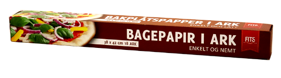 Bakepapir 18 Ark