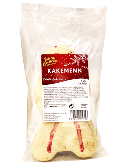 Kakemenn 210g