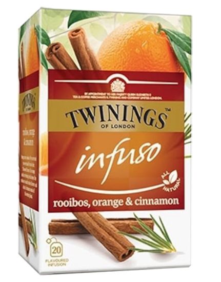 Twinings Rooibos,Orange&Cinnamon 40g