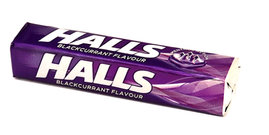 Halls Blackcurrant Flavour 33,5g