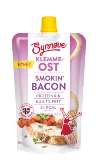 Klemmeost Smokin´ Bacon 165g