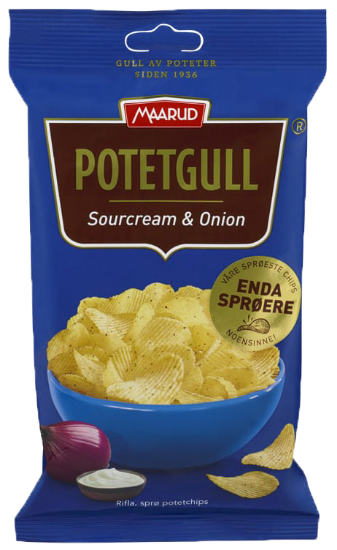 Maarud Sourcream & Onion 40g