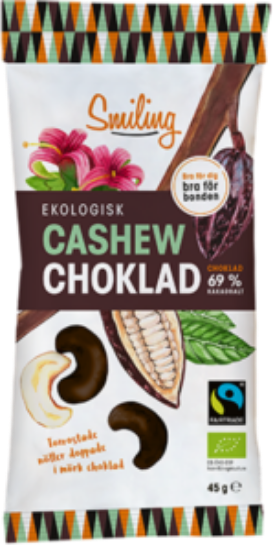 Cashew Sjokolade 45g