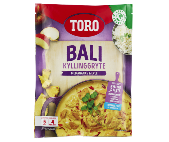 Bali Kyllinggryte Toro 91g