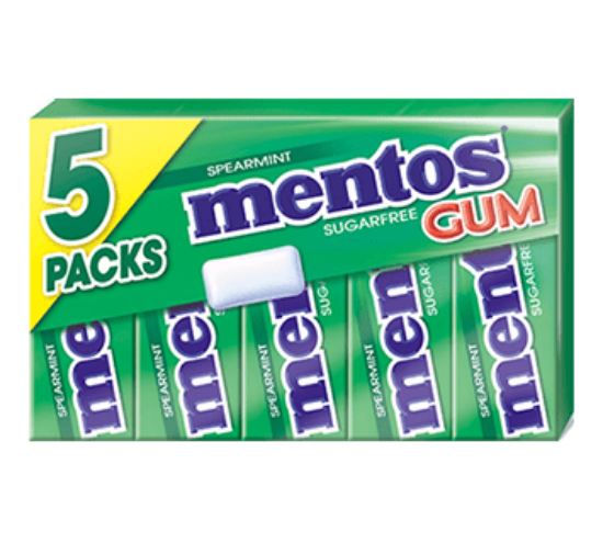 Mentos Spearmint 5pk