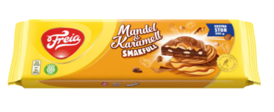 Smakfull Mandel & Karamell 300g