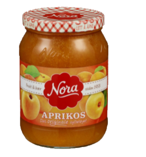 Aprikos Syltetøy 650g Nora