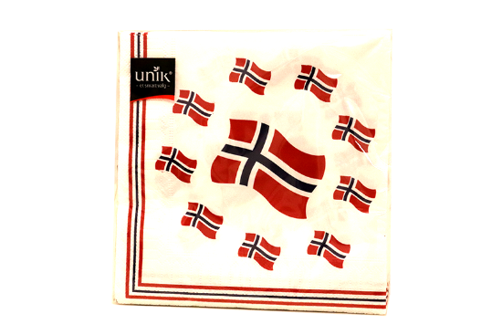 Servietter 17. Mai 33x33cm