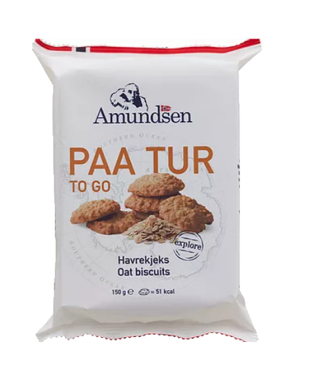 Paa Tur Havrekjeks Naturell 150g