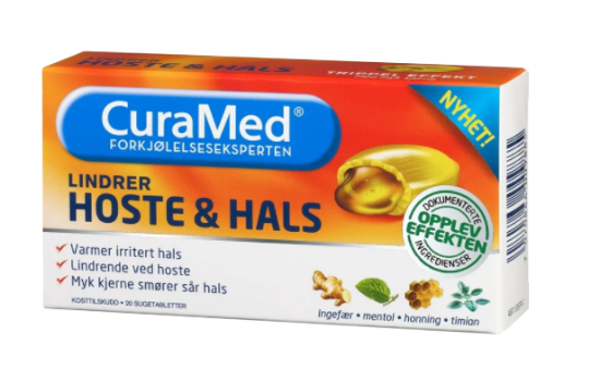 CuraMed Hoste&Hals 20Tabl.