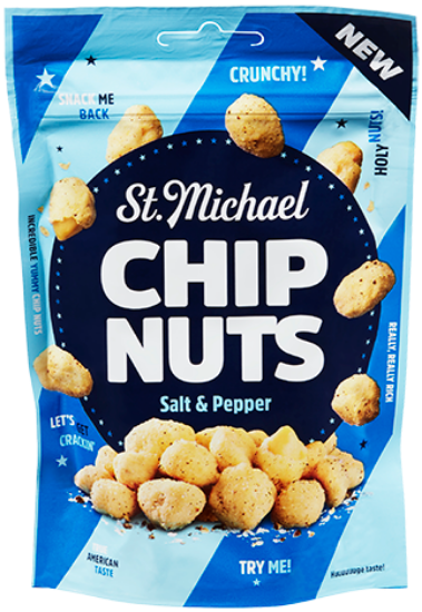 Chip Nuts Salt & Pepper 110g