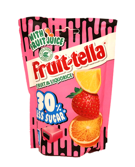 Fruitella Fruit & Liquorice 120g