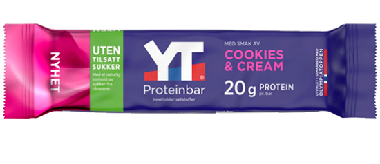 Yt Proteinbar Cookies & Cream 50g
