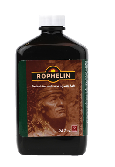 Rophelin Urtemiddel v/Vond og Sår Hals 250ml