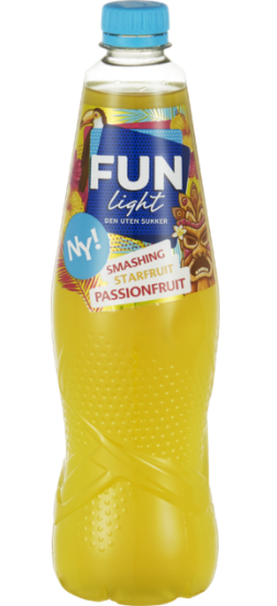 Fun Light Starfruit & Passionfruit 0,8l