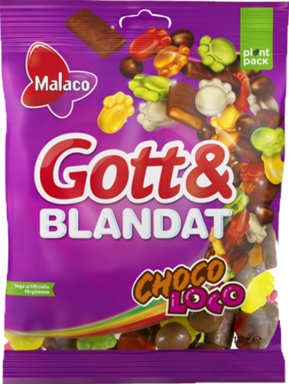 Malaco Godt&Blandet ChocoLoco 130g