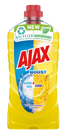 Ajax Boost Rengjøringsmiddel Sitron 1l