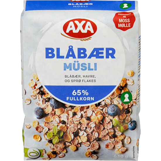 Blåbær Musli 630g