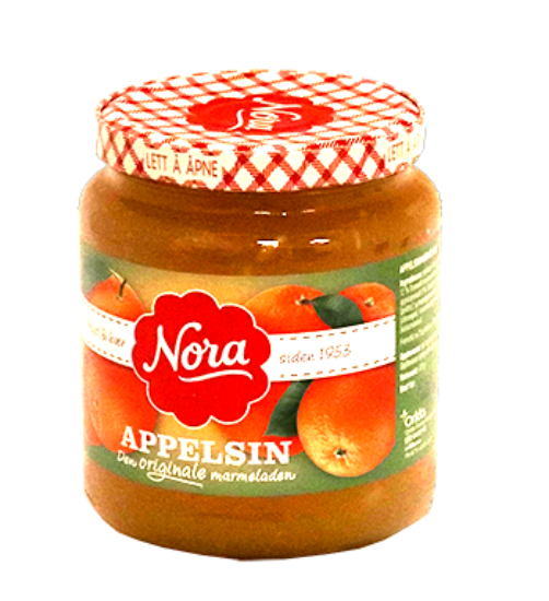 Nora Appelsinmarmelade 670g