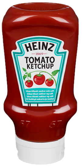 Heinz Tomato Ketchup u/Tilsatt Sukker 400ml