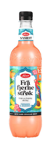 Fersken&Ananas Squash Saft 0,7l