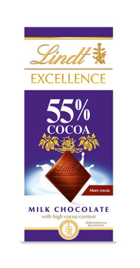 Milk Chocolate 55 80g