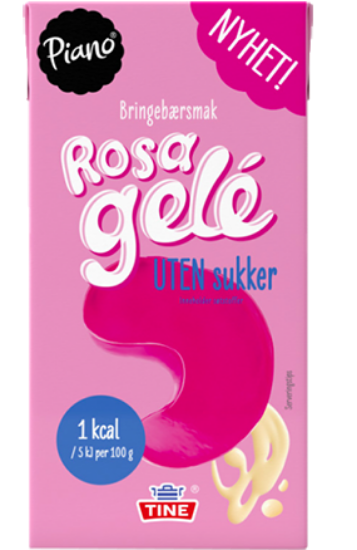 Rosa Gelè u/Sukker 500g
