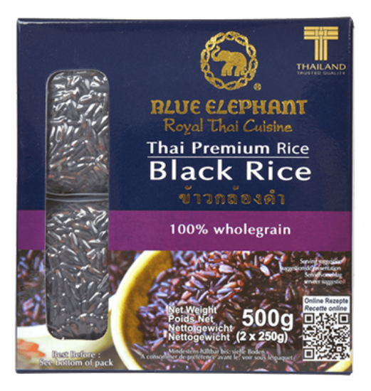Blue Elephant Svart Ris 500g