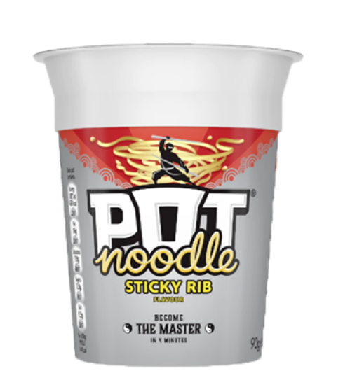 Pot Noodle Sticky Rib 90g