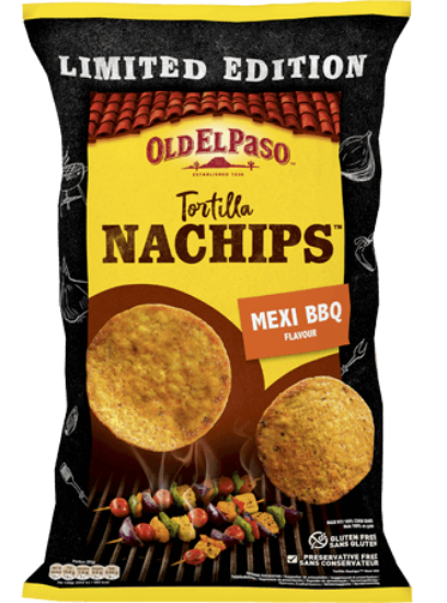 Old el Paso Nachips BBQ 185g