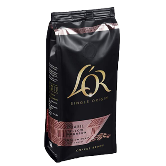 L OR Kaffebønner Brasil 225g