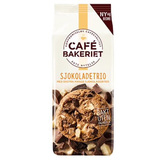 Sjokoladetrio Cafe Bakeriet 200g