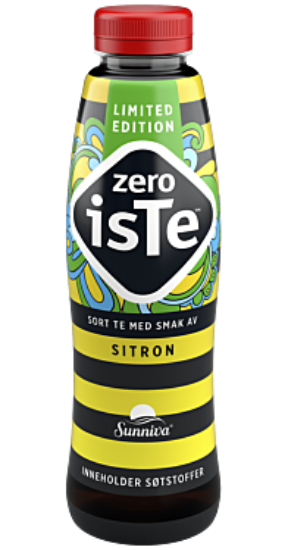 Iste Sort Te Sitron Zero 0,5l