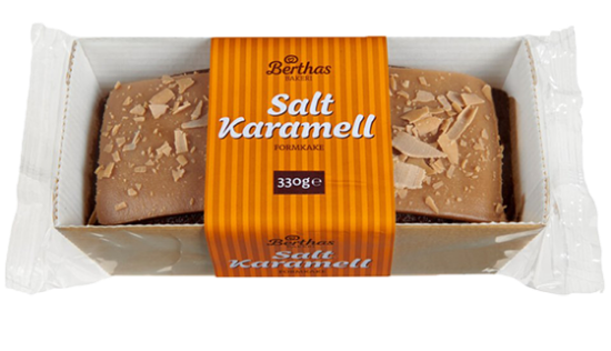 Salt Karamell Formkake 330g