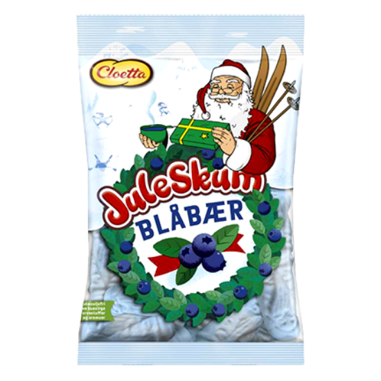 Juleskum Blåbær 100g