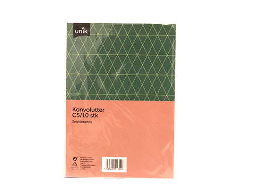 Konvolutter C5 10 stk