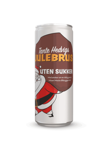 Tante Hedvigs Julebrus U/sukker 0,33l