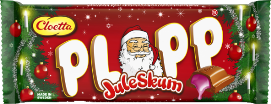 Plopp Juleskum 80g