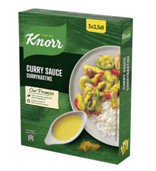 Curry Sauce Knorr 3pk