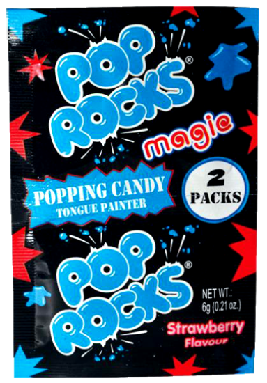 Pop Rocks Strawberry 6g