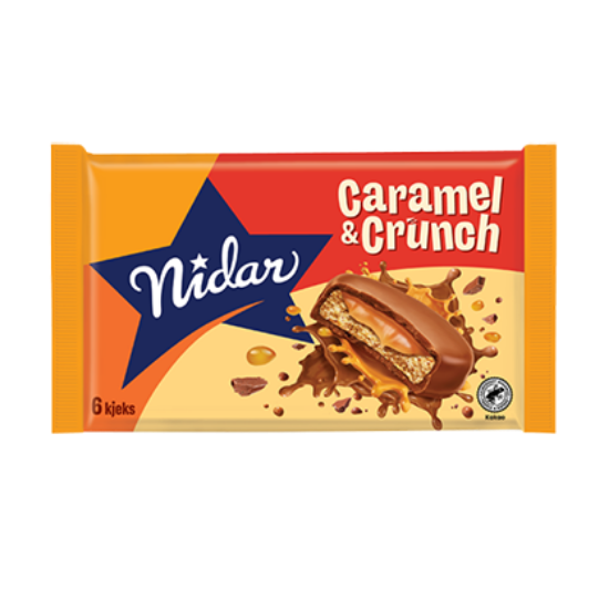 Nidar Caramel & Crunch 110g