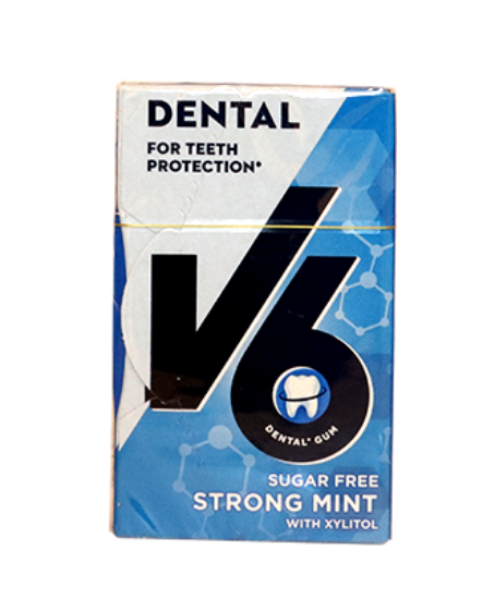 V6 Dental Strong mint 23,8g