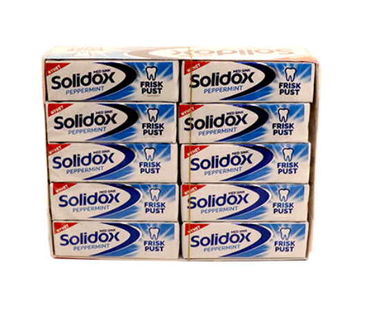 Solidox Peppermint 30pk tyggis