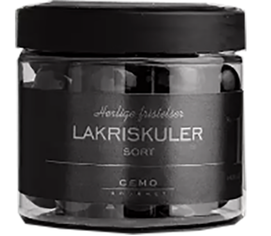 Lakriskuler Sort 120g
