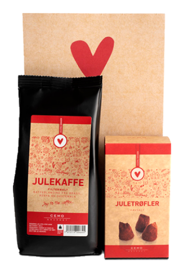 Cemo Julekaffe & juletrøfler 300g