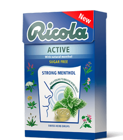 Ricola Active Strong Menthol 50g