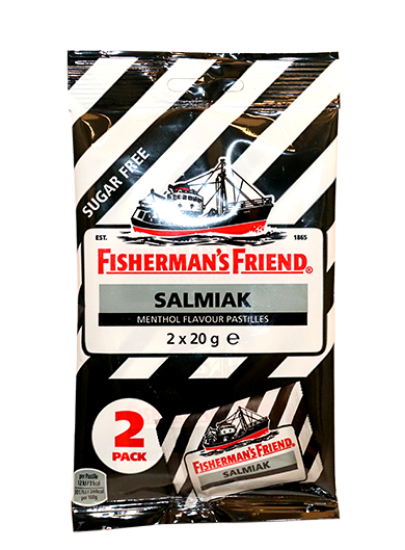 Fisherman Salmiak 2pk 40g